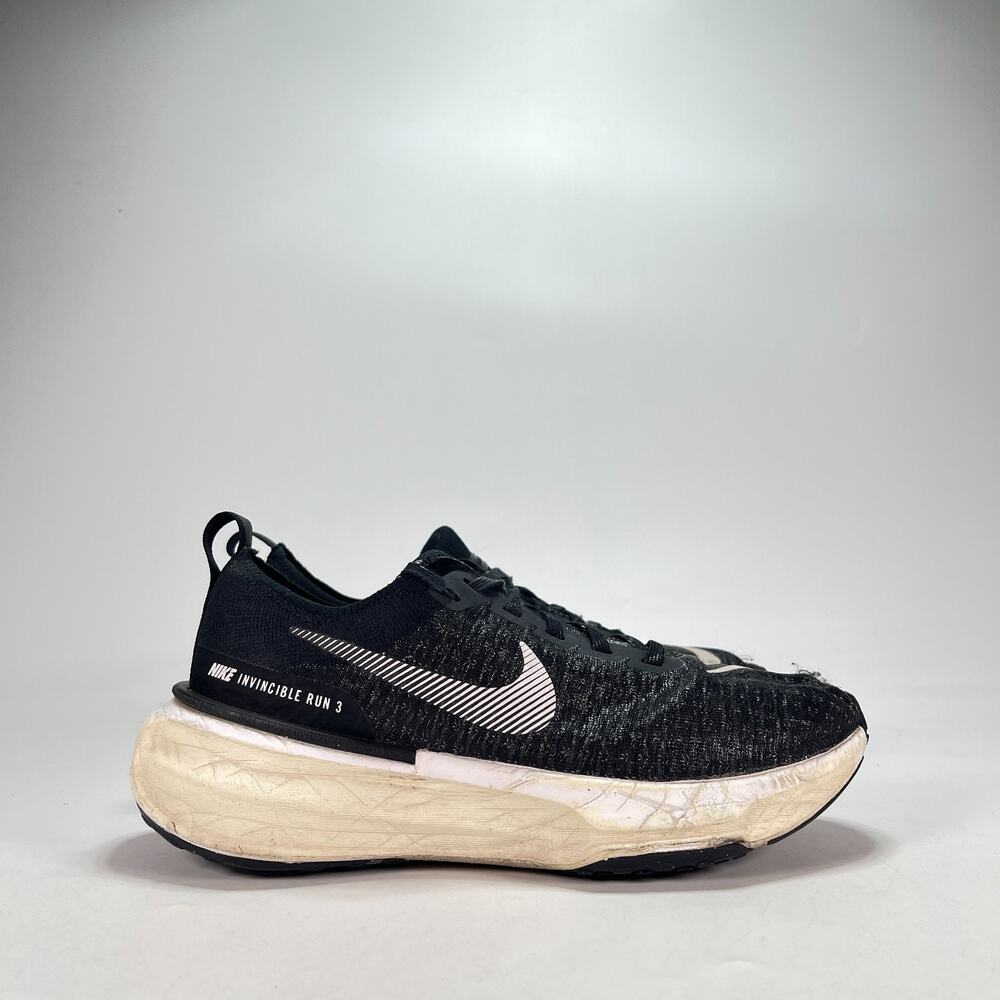 Nike ZoomX Invincible Run 3 Black White Running Shoes FN7997-001 Women's Sz 7.5W